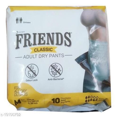 Pull Ups Friends Classic Adult Dry Pants Size XL 10 Pieces