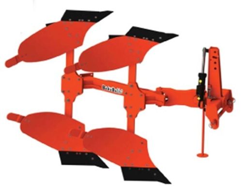 Red Hi-tech Hydraulic Reversible Mb Plough