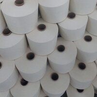 Raw White Cotton Yarn