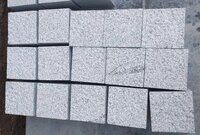 Grey Granite Cobbles Flamed Surface