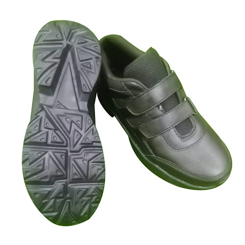 Black Monk School Shoe