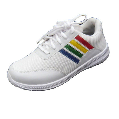 Breathable White School Shoes