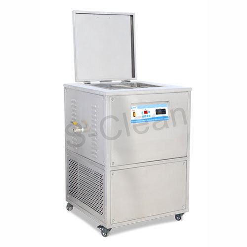 Grey Floor Mounted Sonicator With Inbuilt Chiller Unit