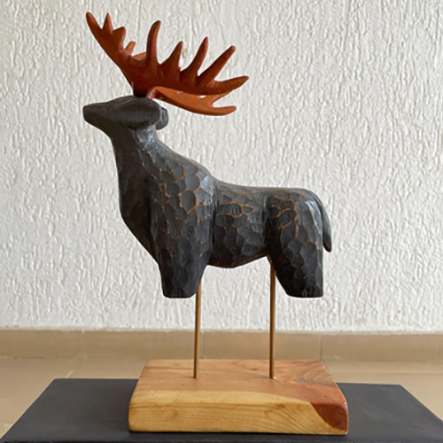 Decorative Stag Statue