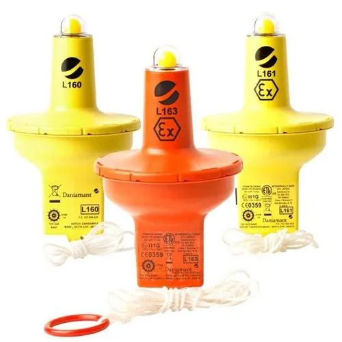 Yellow-Orange Daniament L161 Lifebuoy Light