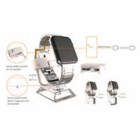 Acrylic Security Stand For Watch Mobile And Tablets