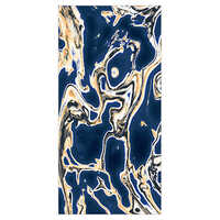 600x1200 Mm Ceramic Tiles - Liquid Blue High Gloss Finish, Polished Surface, Impact & Scratch Resistant, Anti-skid & Easy To Maintain