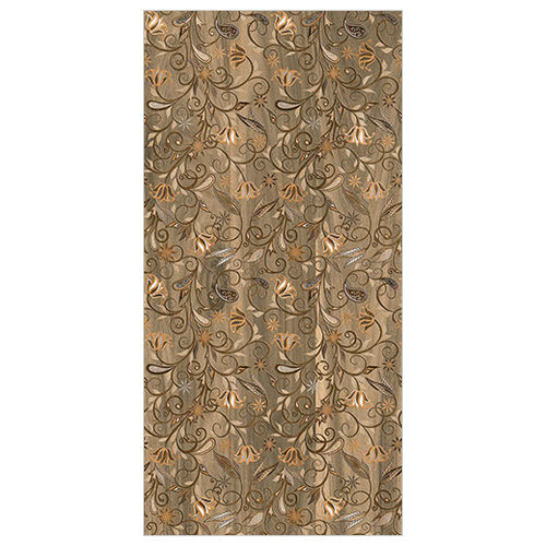 Brown Gvt-Pgvt Carving Finish Tiles Size: 600X1200Mm