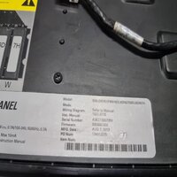 GE MULTILIN B90 B90J06HKHF8NH6DL8SN67S8SU6DW7H HMI FRONT PANEL