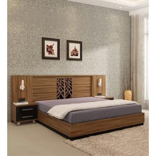Wooden Double Bed