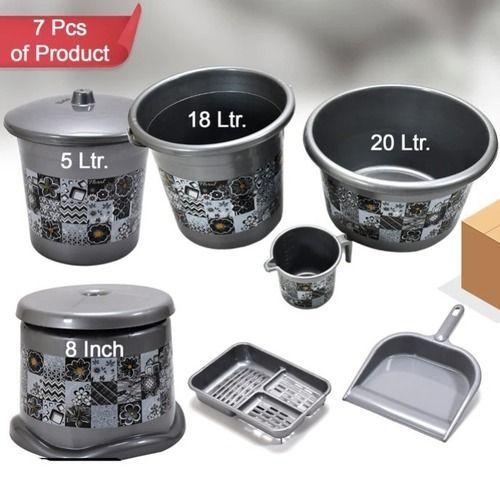 BATHROOM SET OF 7PIECES