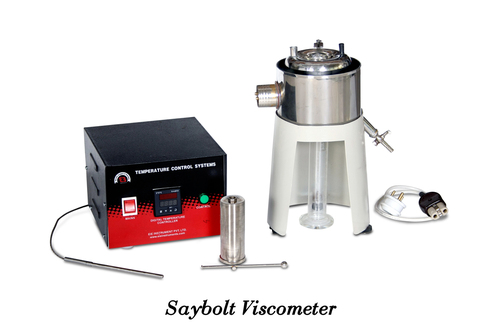 SAYBOLT VISCOMETER WITH HEATING AND COOLING SYSTEM