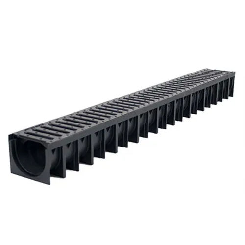 Drainco HDPE Drain Channel with Galvanised iron Grating