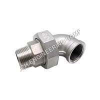 Stainless Steel Male Female Union Elbow - Application: Projects / Machinery