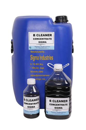Black Cleaner Concentrate Application: Industrial