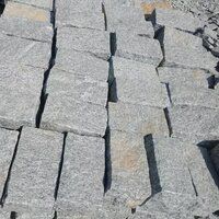 Indian Grey Granite Setts Natural Surface Cube Stones Cobbles