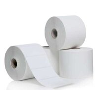 Plain White  Barcode Labels