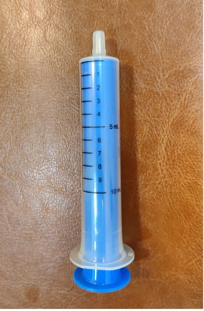 10ml Oral Syringe Blue Color