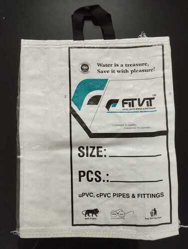 PP Woven bag for uPVC cPVC Fittings