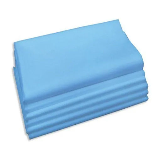 Blue 80X180 Cm Disposable Bed Sheet