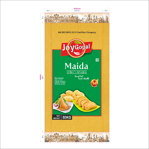 50 Kg Maida Packaging: Bag