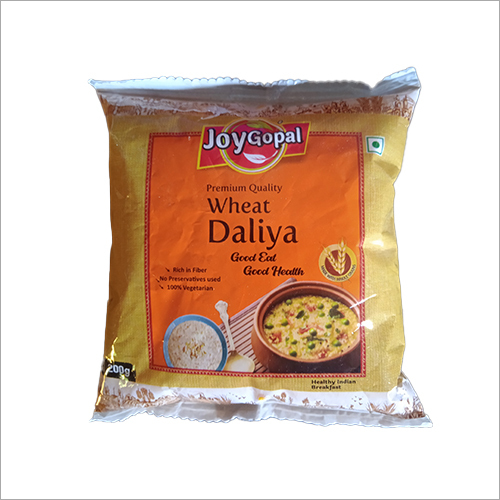 200 GM Wheat Daliya - Whole Wheat Grains, 200 GM Bag | Crunchy Texture, Rich Flavor, Ideal for Healthy Breakfast Cooking