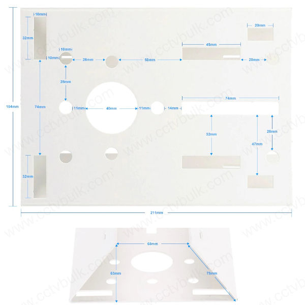 CCTV PTZ pole Stand