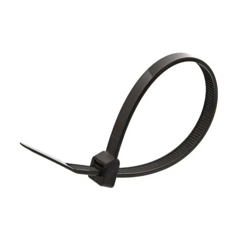 Black Plastic Cable Tie Application: Industrial at Best Price in ...