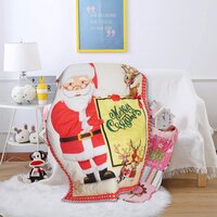 Christmas Santa Design baby Quilt