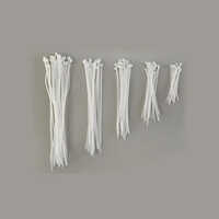 Non Releasable Cable Tie - Industrial Use, White Color | Durable And Secure Fastening Solution For Robust Applications