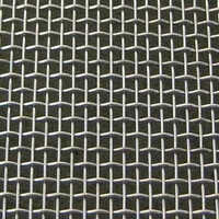 Woven Wire Mesh - Stainless Steel, Polished Silver Finish | Square Hole Woven Mesh Design