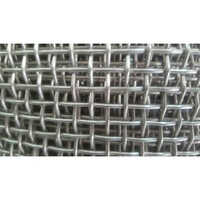 Square Stainless Steel Wire Mesh - Polished Finish, Silver Color | Woven Mesh With Square Holes, Chemical Resistance And High Impact Strength