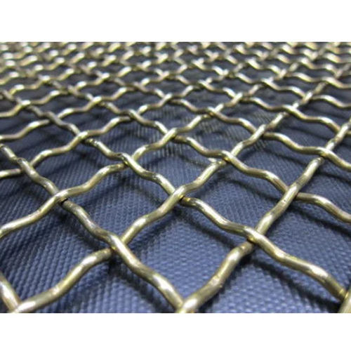 Silver Square Woven Wire Mesh