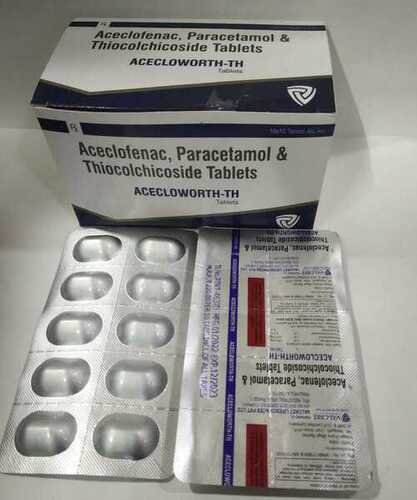 Aceclofenac Paracetamol thiocolchicoside