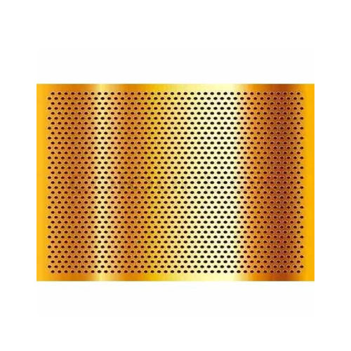 Golden Monel Perforated Sheet