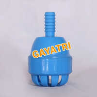 Plastic Nipple Foot Valve - Plastic Material, Available In Various Sizes | Industrial Usage For Water Applications