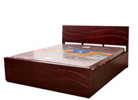 King Size Box Storage Bed - Artwork: Handmade