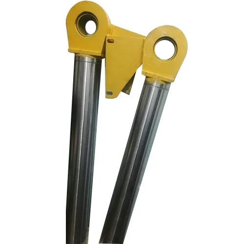 Silver Hydraulic Cylinder Rod