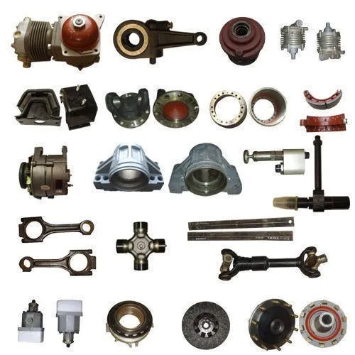 Silver Tipper Truck Spare Parts