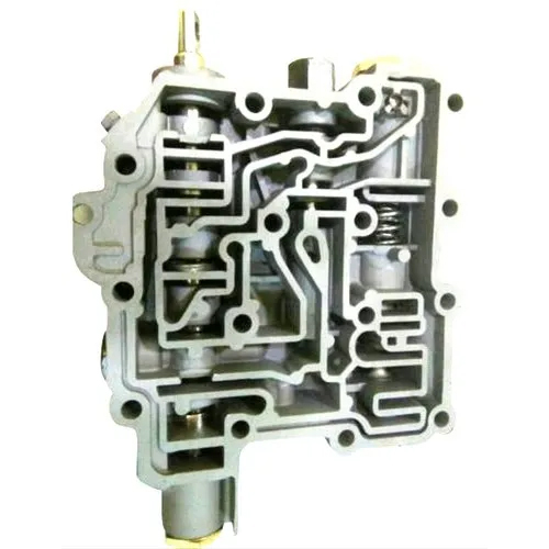 HM 2021 Gear Control Valve - Stainless Steel, 2.5 kg Weight, Silver Color | Manual Operation, Suitable for Wheel Loader, Warranty Included