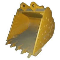 Yellow Stainless Steel Soil Bucket