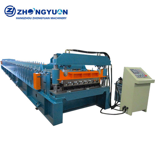 galvanized floor deck machine