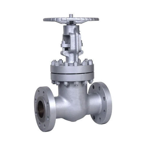 Silver Flanged End Gate Valve