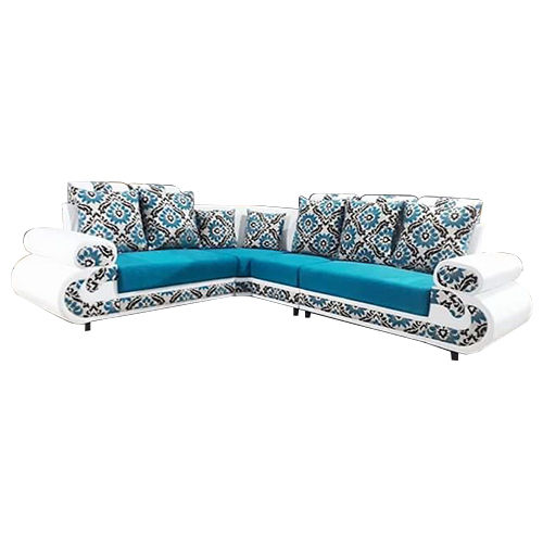 Durable L-shape Drum Handle Sofa Set