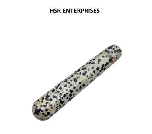 Natural Dalmatian Jasper Gemstone Yoni Massage Wand for Kegel Exercise For Women Use