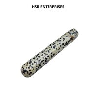Natural Dalmatian Jasper Gemstone Yoni Massage Wand for Kegel Exercise For Women Use