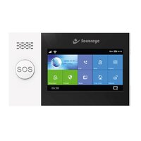 Black Intruder Alarm System