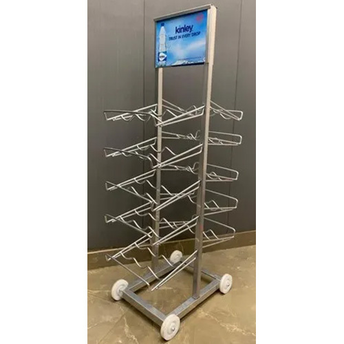 Buy Bottle Display Rack at Best Price, Manufacturer in New Delhi