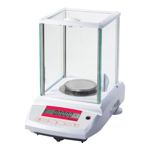 White Digital Analytical Balance