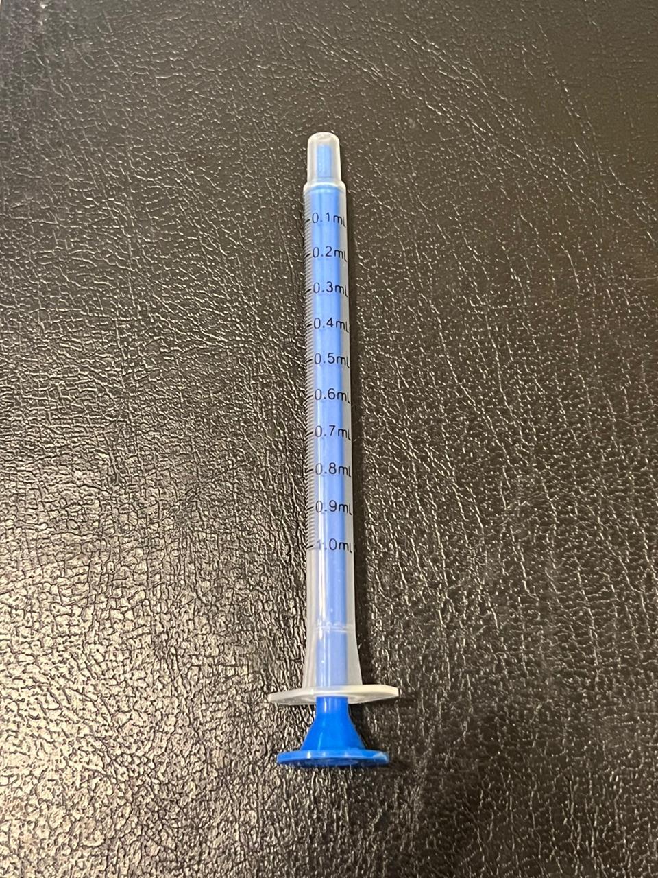 1ml Oral Syringe Blue Color